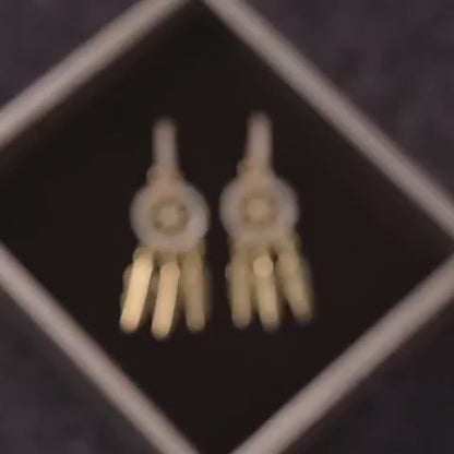 Dreamcatcher Tassel Earrings